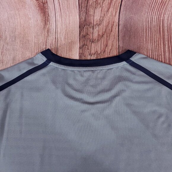 Rhone Peloton Mens Size Large Swift Short Sleeve Gray Performance Athletic Shirt - Picture 7 of 13